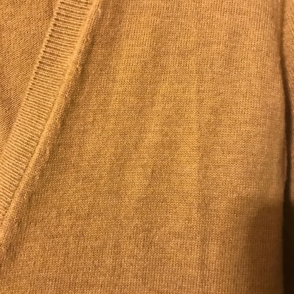Tan Gap Cardigan Merino Wool - Picture 4 of 5